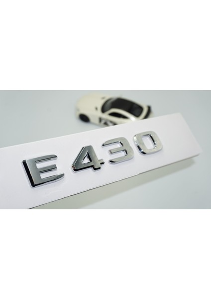 E430 Bagaj Krom Abs 3m 3D Yazı Logo Benz Ile Uyumlu