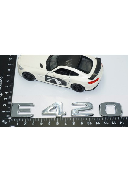 E420 Bagaj Krom Abs 3m 3D Yazı Logo Benz Ile Uyumlu modelleri