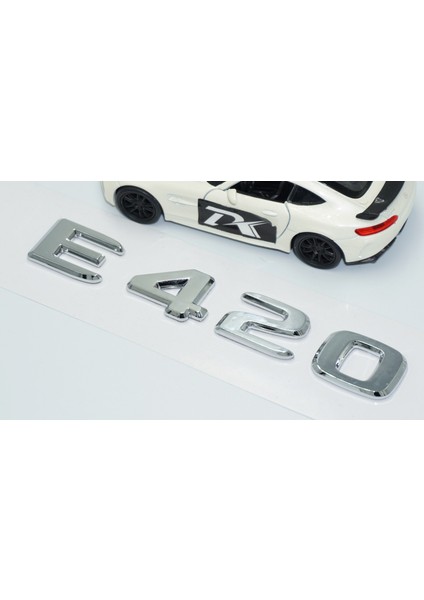 E420 Bagaj Krom Abs 3m 3D Yazı Logo Benz Ile Uyumlu fırsatları