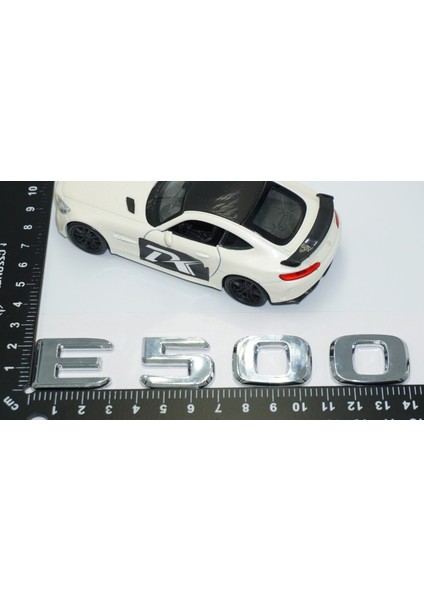 E500 Bagaj Krom Abs 3m 3D Yazı Logo Benz Ile Uyumlu modelleri