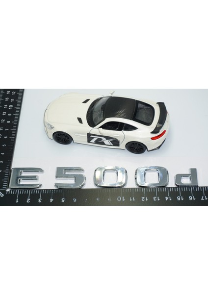 E500D Bagaj Krom Abs 3m 3D Yazı Logo Benz Ile Uyumlu modelleri