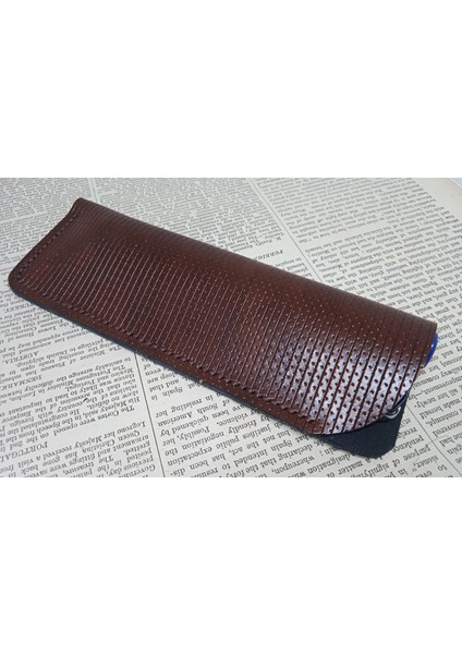 Gerçek Deri El Emeği Özel Kalemleriniz Için Kalemlik ( 2*3 Kalem Için ) 5,5cm17 cm 18M2
