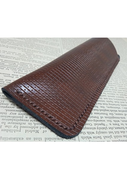 Gerçek Deri El Emeği Özel Kalemleriniz Için Kalemlik ( 2*3 Kalem Için ) 5,5cm17 cm 18M2 modelleri