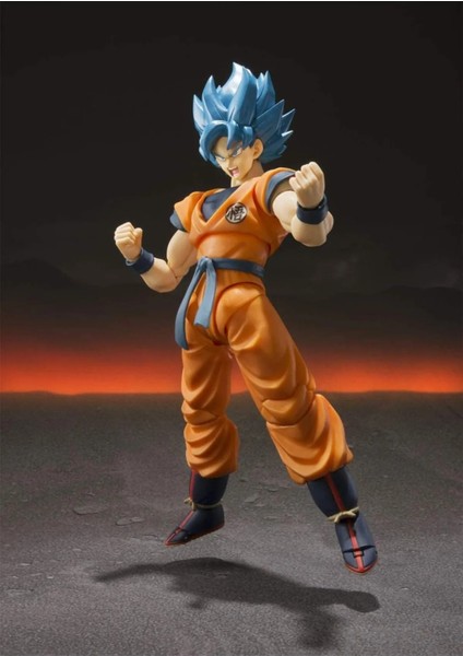 Tamashıı Natıons Bandai S.h. Figuarts Super Saiyan God Super Saiyan Goku Dragon Ball Aksiyon Figürü