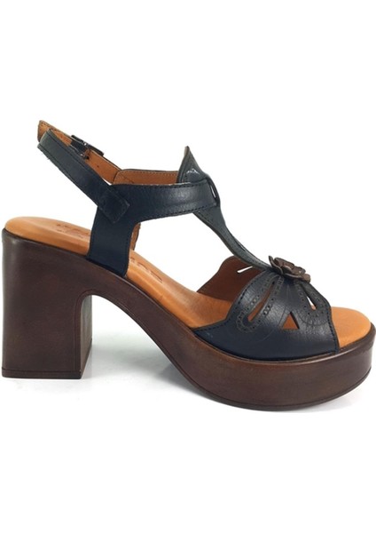 2217006 23YS Günlük Bayan Sandalet Siyah