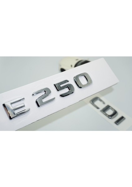 E250 Cdi Bagaj Krom Abs 3m 3D Yazı Logo Benz Ile Uyumlu fiyatları