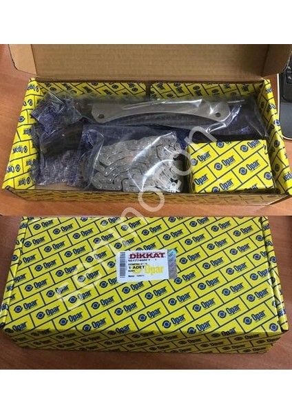 Eksantrik Zincir Seti ALBEA-DOBLO-EGEA-PUNTO-500-ASTRA H Corsa D-Astra J 1.3 Jtd 1.3 Cdtı E4 E5 E6 Gergi Kiti