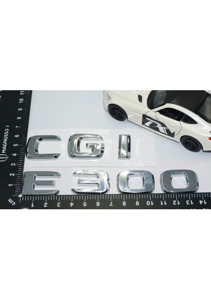 E300 Cgi Bagaj Krom Abs 3m 3D Yazı Logo Benz Ile Uyumlu modelleri