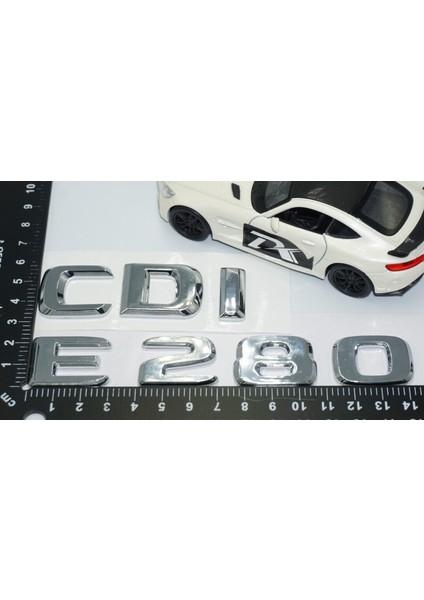 E280 Cdi Bagaj Krom Abs 3m 3D Yazı Logo Benz Ile Uyumlu modelleri