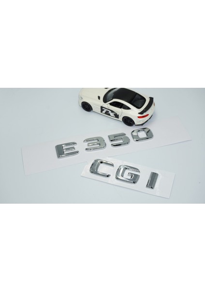 E350 Cgi Bagaj Krom Abs 3m 3D Yazı Logo Benz Ile Uyumlu