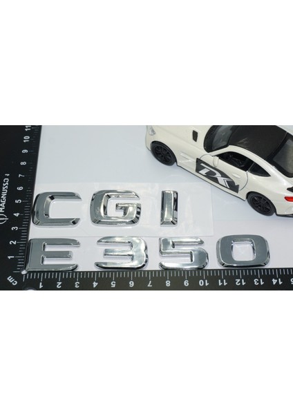 E350 Cgi Bagaj Krom Abs 3m 3D Yazı Logo Benz Ile Uyumlu