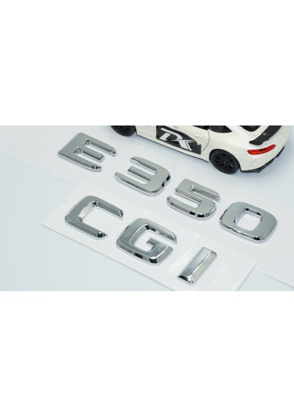 E350 Cgi Bagaj Krom Abs 3m 3D Yazı Logo Benz Ile Uyumlu