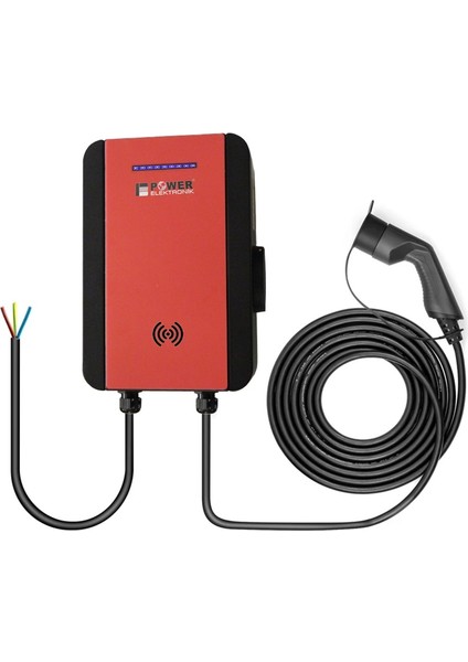 ELEKTRONİK SHOP | PWR33 HOME-EVC-11 kW WALLBOX - 5 MT KABLO ÇIKIŞLI ELEKTRİKLİ ARAÇ ŞARJ CİHAZI