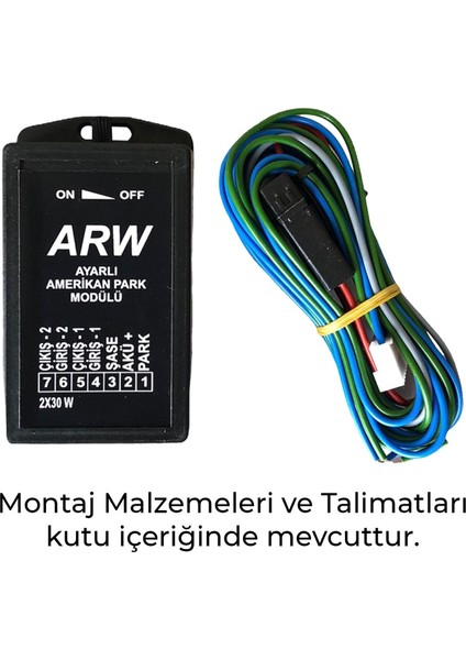 Mercedes Cle Uyumlu Amerikan Park Modulü