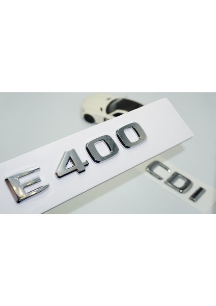 E400 Cdi Bagaj Krom Abs 3m 3D Yazı Logo Benz Ile Uyumlu