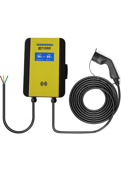 ELEKTRONİK SHOP | PWR33 BUSINESS -EVS-22 kW WALLBOX - TİP2 SOKET ÇIKIŞLI ELEKTRİKLİ ARAÇ ŞARJ CİHAZI