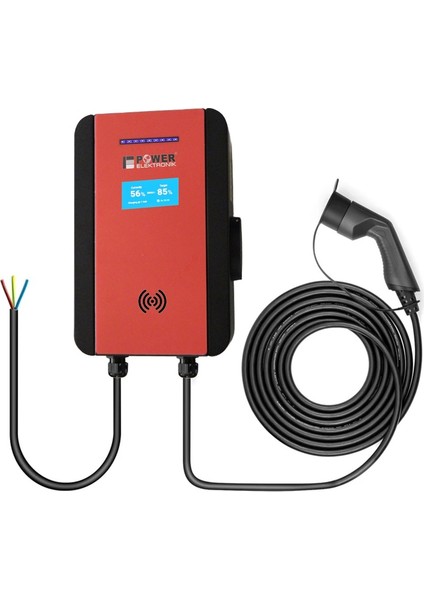 ELEKTRONİK SHOP | PWR33 BUSINESS -EVS-22 kW WALLBOX - TİP2 SOKET ÇIKIŞLI ELEKTRİKLİ ARAÇ ŞARJ CİHAZI