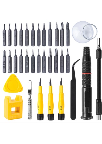 34 Uçlu Çok Fonksiyonlu Hassas Tamirci Tornavida Seti (4172) fiyatları