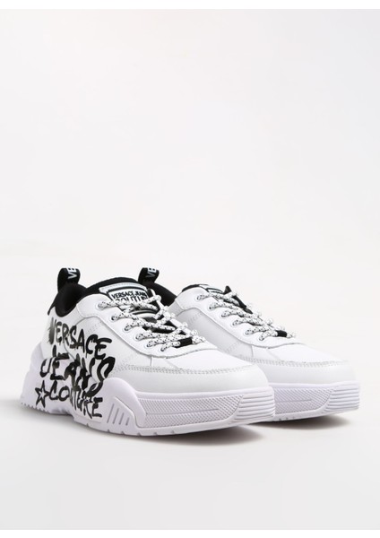 Versace Jeans Couture Beyaz Erkek Sneaker Fondo Stargaze Dıs. Sf1.2