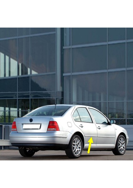 Vw Bora 1999-2005 Sağ Arka Kapı Çıtası Boyanır Tip 1J4853754B