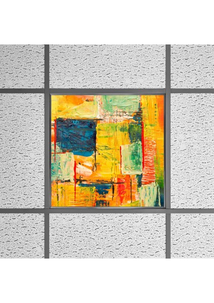 60X60 LED Panel Aydınlatma Armatür Avize Sıva Altı Desenli Tekli 46510212SA fırsatları