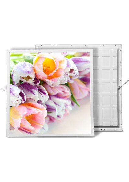 60X60 LED Panel Aydınlatma Armatür Avize Sıva Altı Desenli Tekli 46510160SA