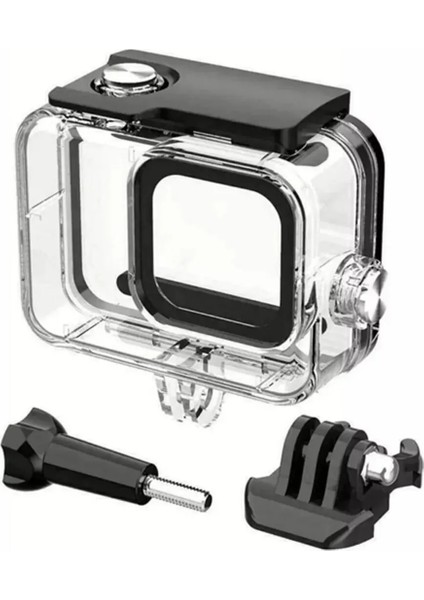 Gopro Hero 9 / 10 / 11 Black Uyumlu Housing Göğüs Bandı ve Kafa Bandı 3'lü Set