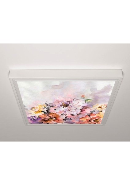 60X60 LED Panel Aydınlatma Armatür Avize Sıva Üstü Desenli Tekli 46510832SU