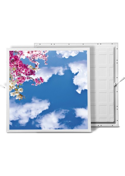 60X60 LED Panel Aydınlatma Armatür Avize Sıva Altı Desenli Tekli 46510186SA