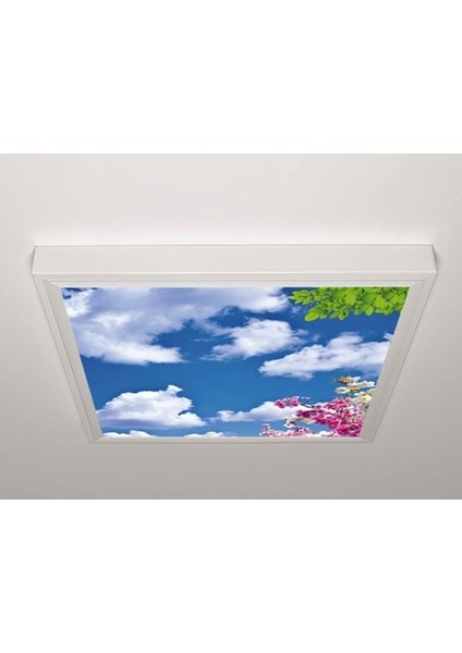 60X60 LED Panel Aydınlatma Armatür Avize Sıva Üstü Desenli Tekli 46510863SU