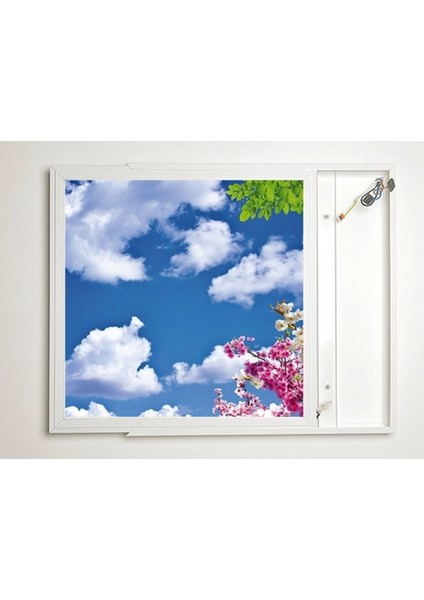 60X60 LED Panel Aydınlatma Armatür Avize Sıva Üstü Desenli Tekli 46510863SU
