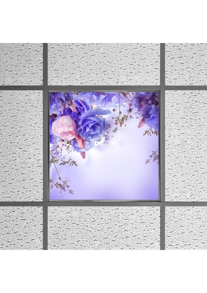 60X60 LED Panel Aydınlatma Armatür Avize Sıva Altı Desenli Tekli 46510299SA