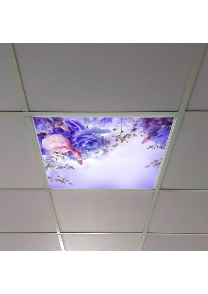 60X60 LED Panel Aydınlatma Armatür Avize Sıva Altı Desenli Tekli 46510299SA