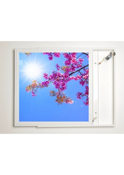 60X60 LED Panel Aydınlatma Armatür Avize Sıva Üstü Desenli Tekli 46510784SU