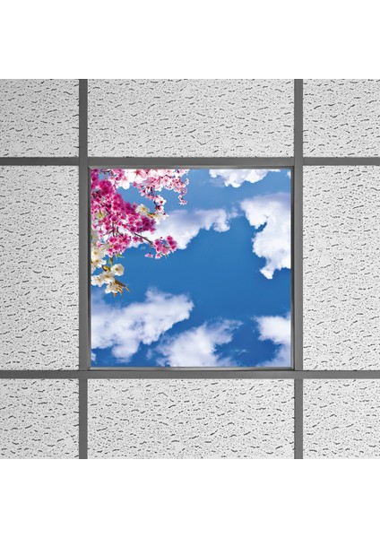 60X60 LED Panel Aydınlatma Armatür Avize Sıva Altı Desenli Tekli 46510186SA