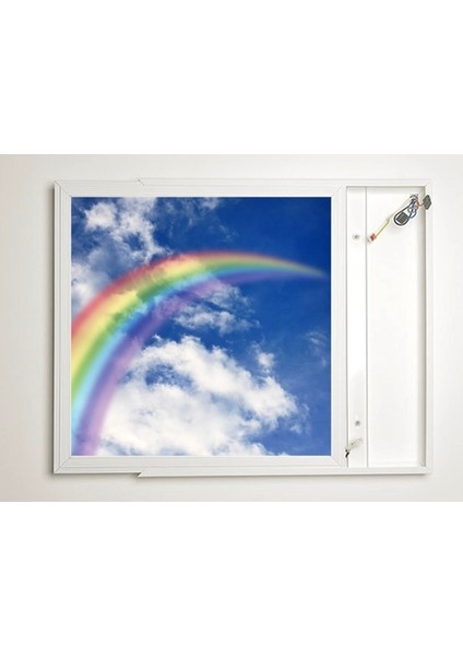 60X60 LED Panel Aydınlatma Armatür Avize Sıva Üstü Desenli Tekli 46510512SU