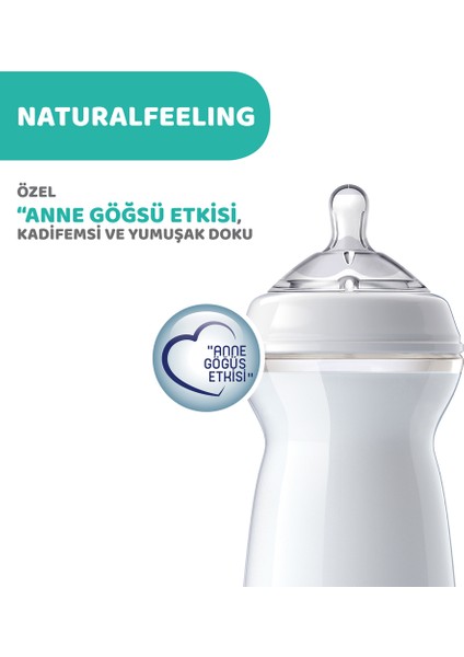 Naturalfeeling Pp Biberon 6 Ay+ 330 ml Yenidesenli