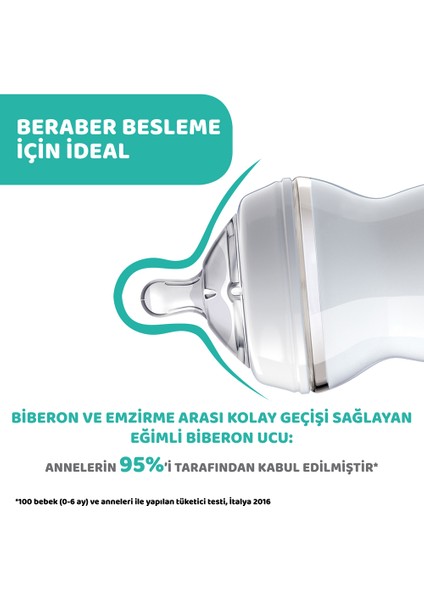 Naturalfeeling Pp Biberon 6 Ay+ 330 ml Yenidesenli