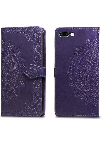Iphone 8 Artı/7 Artı Deri Telefon Kılıfı (Yurt Dışından)