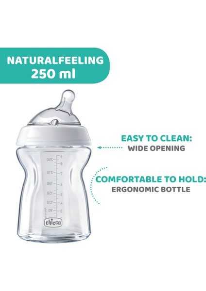 NaturalFeeling Cam Biberon 0 Ay+ 250 ml