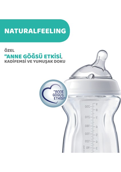 NaturalFeeling Cam Biberon 0 Ay+ 250 ml