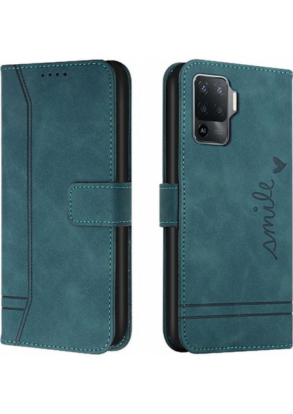 Oppo Phone 5 Lite Deri Telefon Kılıfı (Yurt Dışından)