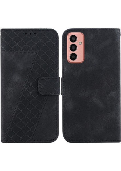 Samsung Galaxy M13 4g Deri Kabartmalı Desen Telefon Kılıfı (Yurt Dışından)
