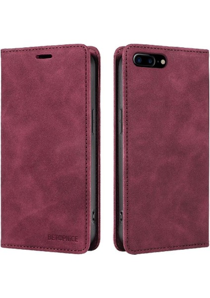Iphone 8 Artı/7 Artı Deri Telefon Kılıfı (Yurt Dışından)