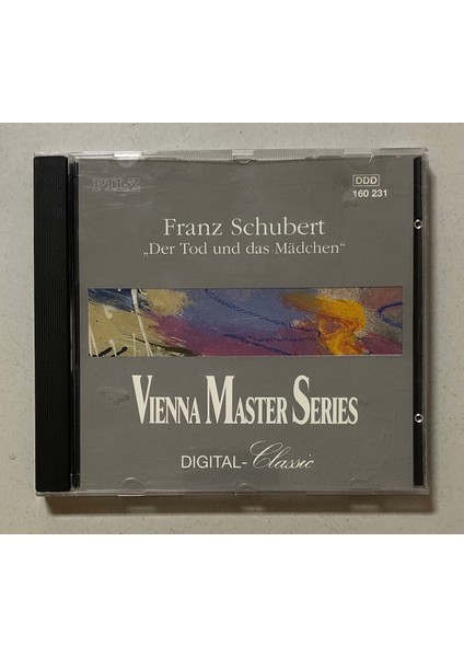 Franz Schubert, Caspar Da Salo Quartett – Der Tod Und Das Mädchen CD (Orjinal Dönem Baskı)