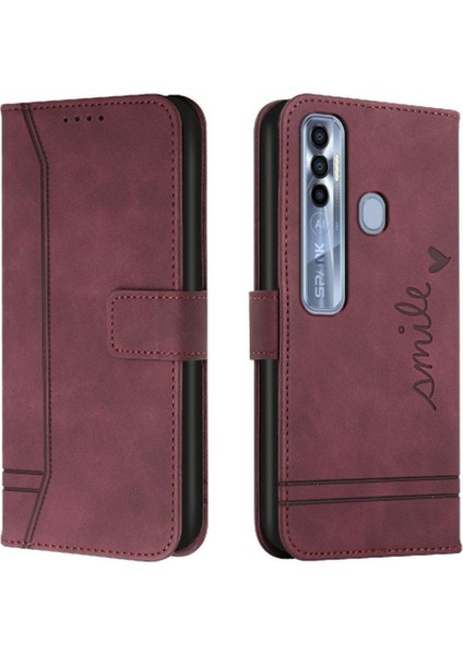 Tecno Spark 7 Pro Deri Telefon Kılıfı (Yurt Dışından)
