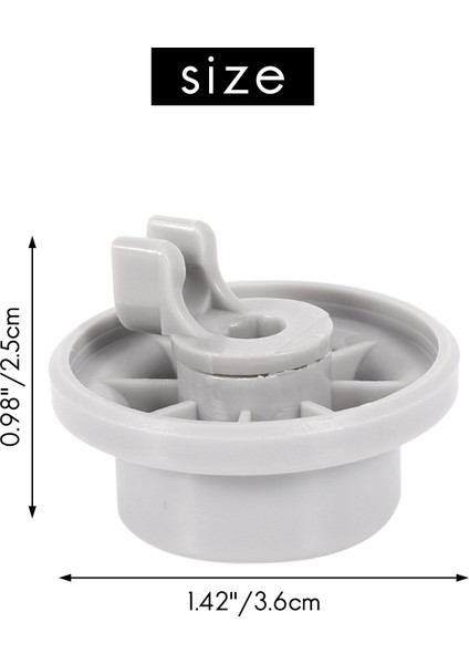 Profilo Siemens bulaşık makinesi Yeni Tip sepet Teker Büyük Beyaz 165314 ( 8 adet fiyatıdır ) fiyatları