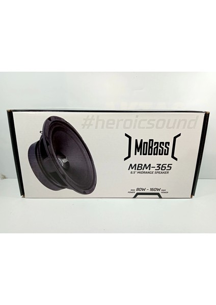 16CM Midrange – Mobass MBM-365 Midrange Hoparlör – Prof Midrange