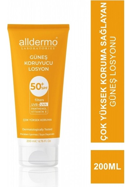Güneş Korucu Losyon Spf 50+200 ml