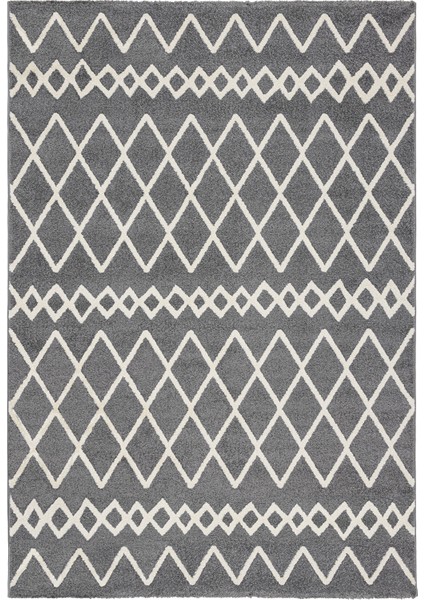 Blomst Antrasit Halı Kilim Salon Oturma Odası Yatak Odası Koridor Makine Halısı 59834